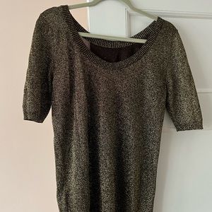 Missoni metallic top size medium